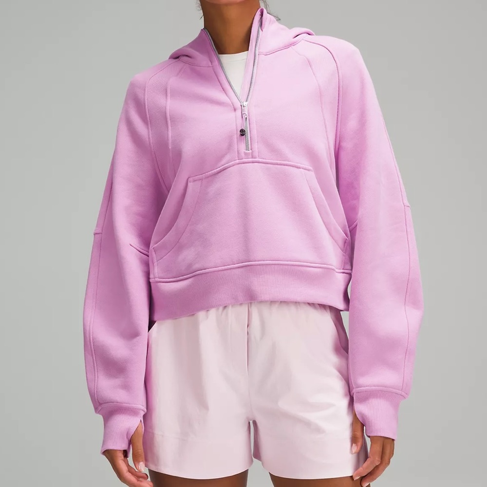 Scuba Oversized Half-Zip Hoodie